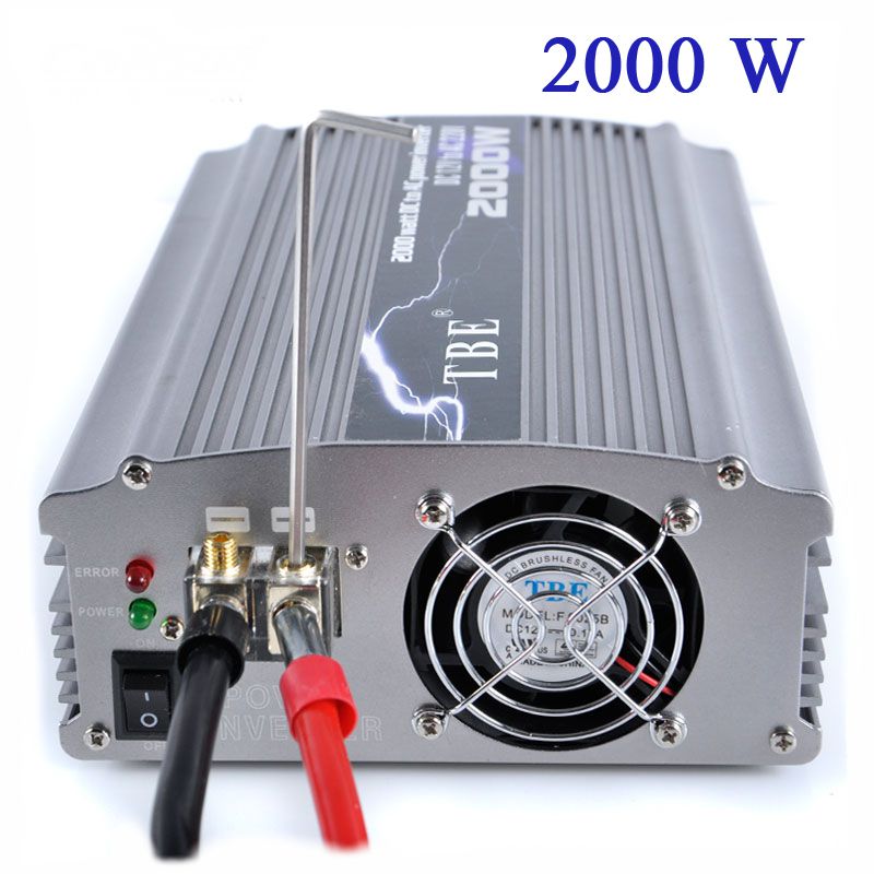 Inverter 2000W 12V to AC 220V Τροποποιημένου Ημιτόνου TBE