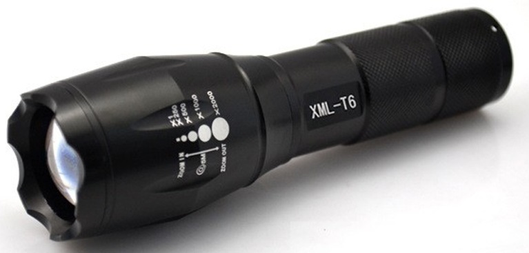 Φακός LED CREE επαναφορτιζόμενος XM-L T6 5000 W OEM POLICE E17