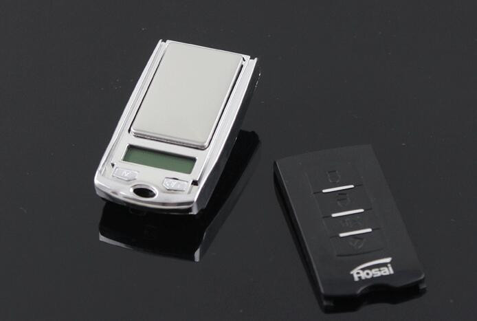 Ηλεκτρονική Ζυγαριά Ακριβείας 0,01gr - 200gr Super Mini σε Μπρελόκ Κλειδιών