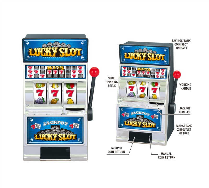 Κουμπαράς κουλοχέρης Lucky Slot Machine