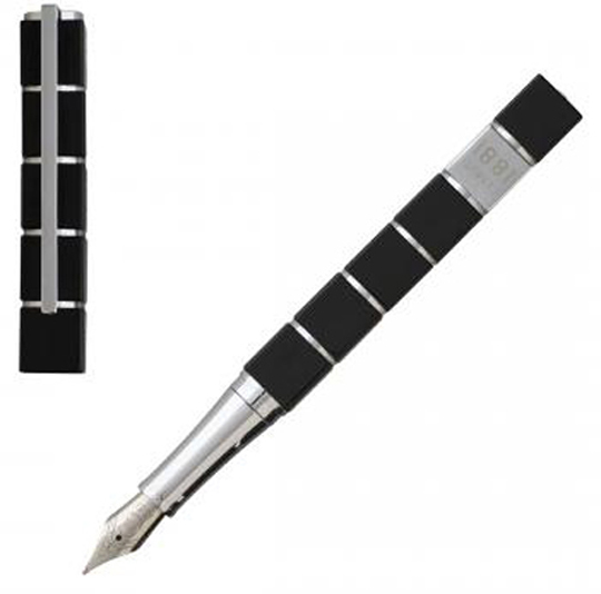 Πολυτελής μεταλλική πένα CERRUTI 1881 Fountain Pen Cubo NSQ2302