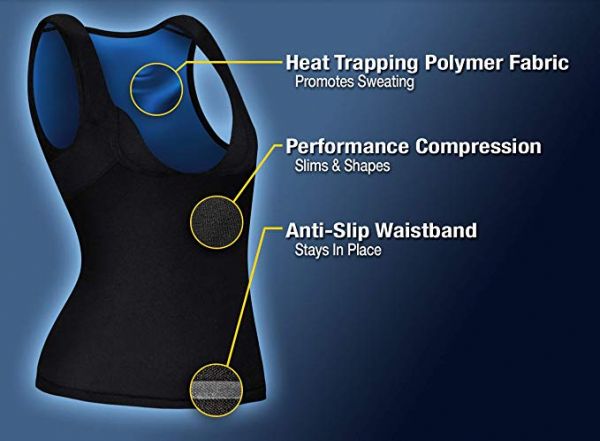 ​Μπλούζα Εφίδρωσης και Αδυνατίσματος Sweat Shaper Advanced Sweatwear