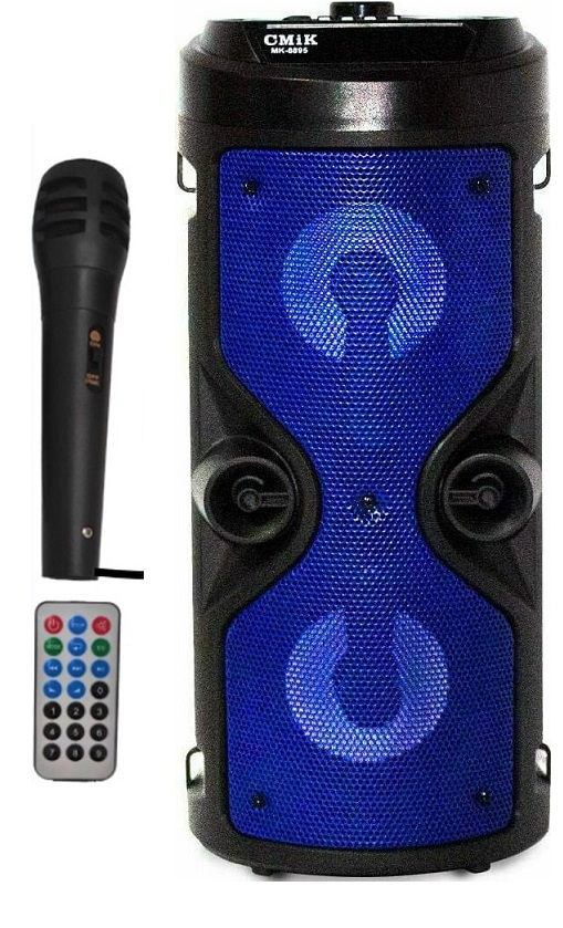​Ασύρματο Φορητό Ηχείο 10w Bluetooth CMIK MK-8895 Blue