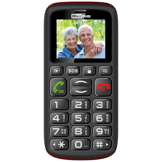 ​Κινητό για Ηλικιωμένους με Ελληνικό Μενού - Μεγάλα Πλήκτρα - Κουμπί SOS - Άμεση Ειδοποίηση σε 5 αριθμούς - Ανοιχτή Ακρόαση - 2 Κάρτες SIM - Αυτονομία 10 Ημερών V708