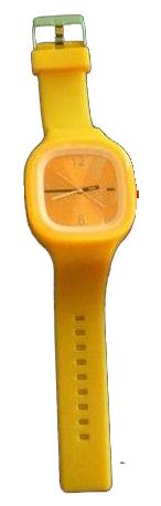 Ρολόι σιλικόνης ηλεκτρονικό Κίτρινο SS.COM