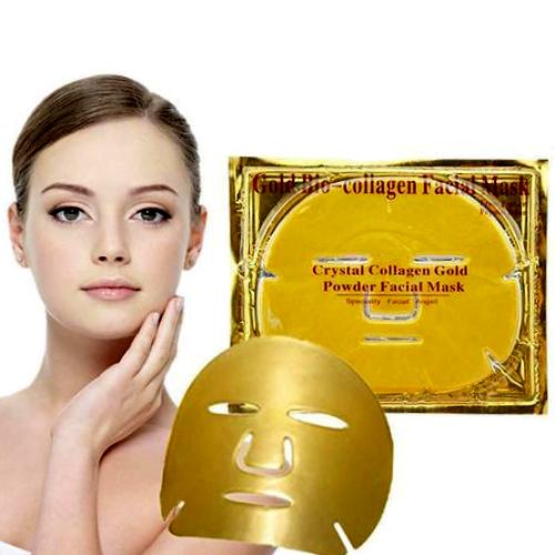 Επαγγελματική Μάσκα Κολλαγόνου με Ισχυρή Αντιρυτιδική και Αντιγηραντική δράση GOLD BIO-COLLAGEN MASK G1