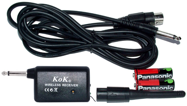 ​Ασύρματο Επαγγελματικό Μικρόφωνο Χειρός K&K AT-309