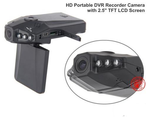 Κάμερα καταγραφικό αυτοκινήτου HD DVR με LCD 2,5'' - Ανίχνευση Κίνησης & Νυχτερινή Λήψη Oddvans ODD-H198