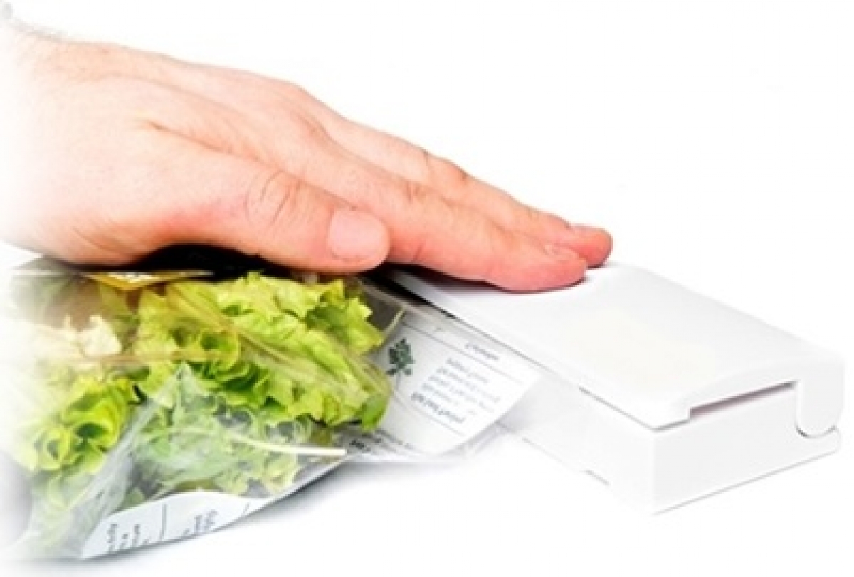 Συσκευή Αεροστεγούς Σφραγίσματος Τροφίμων για κάθε πλαστική σακούλα - Reseal & Save