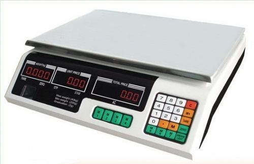 ​Ψηφιακή Ζυγαριά 40 κιλών διπλής οθόνης με αυτόματο υπολογισμό τιμής ACS-40