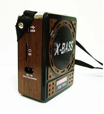 Φορητό Mp3 player/radio με ηχείο 1.5w WAXIBA XB-16U