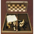 Ξύλινο Σκάκι Καρυδιά Ταξιδιού 26 Χ 26 cm