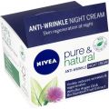 Αντιρυτιδική Κρέμα Νύχτός 50ml Nivea Pure & Natural Anti Wrinkle Night Cream