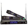 ​Επαγγελματική Συσκευή Karaoke UHF με Δύο Ασύρματα Μικρόφωνα  WVNG WG-4000
