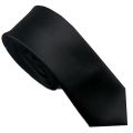Γραβάτα μονόχρωμη μαύρη OEM 30140