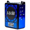 Φορητό επαναφορτιζόμενο ραδιόφωνο / Mp3 player με ηχείο 1.5w X-BASS WAXIBA XB-906U