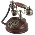 Τηλέφωνο Ρετρό Vintage Ξύλινο, Οθόνη, Αναγνώριση Κλήσης PRT35I