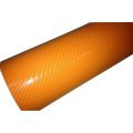 ​Ταινία προστατευτική Πορτοκαλί 152 x 300 cm 3D Carbon Fiber Film W-FA