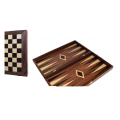 Τάβλι Σκάκι από φυσικό ξύλο καρυδιάς πολυτελείας 48,5x60cm Platinum Games 01.28.Σ06