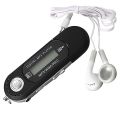 Portable Mp3 Player 4GB USB Stick Mαύρο OEM GA036