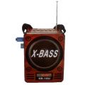 Φορητό Ραδιόφωνο Mp3 player / radio με ηχείο 1.5w X-BASS SOMITEC XB-18U