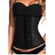 Κορσές μαύρος Rubber Body Slimming Sculpting Clothes