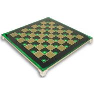 Σκακιέρα MANOPOULOS χάλκινη πρασινο σμάλτο 28x28cm
