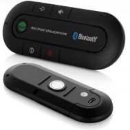 Συσκευή ανοιχτής συνομιλίας αυτοκινήτου με ηχείο 2W Bluetooth V3.0 handsfree Car kit OEM E01