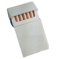 Ταμπακιέρα σιλικόνης λευκή πακέτου τσιγάρων OEM Silicone Cigarette Case