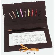 Πένας γραφής κονδυλοφόρος ξύλινος με 10 μύτες Francesco Rubinato 422/B