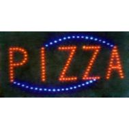 Φωτεινή επιγραφή καταστημάτων με  LED (Pizza)