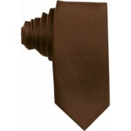 Γραβάτα μονόχρωμη καφέ OEM 30140