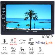 Osio ACO-7700 Ηχοσύστημα αυτοκινήτου 2 DIN με Bluetooth, Mirrorlink, USB, κάρτα SD, Aux-In, 7″