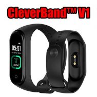 CleverBand™ V1 – Smartwatch με Θερμόμετρο–Πιεσόμετρο–Οξύμετρο–Παλμογράφο–Ανάλυση Ποιότητας Ύπνου–Θερμιδομετρητή–Βηματομετρητή 