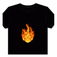 μπλούζα EL T SHIRT FIRE C03G0150070