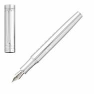 Πολυτελής μεταλλική πένα CERRUTI 1881 Fountain Pen Zoom Silver NST2092
