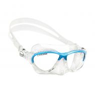Cressi Moon Kid Silicone Mask Clear/Frame Blue - Μάσκα