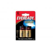 Αλκαλικές Μπαταρίες EVEREADY C-LR14 Gold BLISTER 2