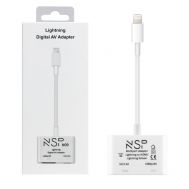 NSP N09 8289415 Αντάπτορας Lightning αρσενικό σε HDMI 4K / Lightning θηλυκό