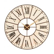 Ρολόι τοίχου pendulum mdf mechanism 158086