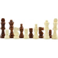 ​Πιόνια για σκάκι ξύλινα απλά 63 mm Platinum Games 86.07.235
