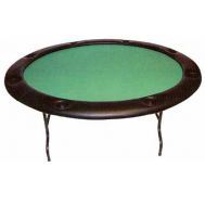 Τραπέζι Poker πτυσόμενο στρογγυλό με τσόχα και στεφάνι 120 cm για 8 παίκτες Platinum Games 86.05.006