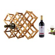 Ξύλινη Κάβα Κρασιών - Folded Wine Shelf