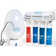 ​Σύστημα καθαρισμού νερού 6 σταδίων με αντίστροφη όσμωσης Puricom FT RO Pump Mineral Q-Pack