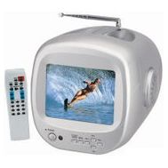 Έγχρωμη φορητή τηλεόραση 6'' με τηλεχειριστήριο - συμβατή με camera παρακολούθησης ή καταγραφικό OC-2183