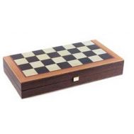 Τάβλι - Σκάκι Κλασσικό χειροποίητο 30X15cm από ξύλο Wenge Μανόπουλος TSX3CV