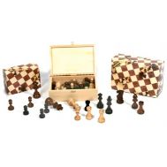Πιόνια για σκάκι didatto πλαστικά μπεζ καφέ 85mm