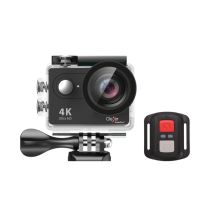 Clever ActionCam&#x2122; V3 - Με πραγματικό 4K - 20MP - 120fps - WIFI - Η Μοναδική με Ελληνικό μενού -  Συνδέεται σε Όλα τα Κινητά + Εφαρμογή για κινητά - Αδιάβροχη εως 30m - Τηλεχειριστηριο καρπου + ΔΩΡΟ Βάσεις κράνους ποδήλατου αυτοκινήτου κλπ- Μεγαλη α