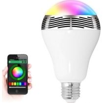 Πολύχρωμη Λάμπα LED με Bluetooth 6W & Ηχείο 3W E27 για Android & iOS LD6