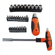 ​Σετ Κατσαβίδι με Καστάνια 28τμχ HORUSDY Screwdriver Set SDY-94110